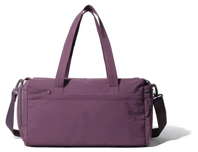 Produktbild von Sport- und Fitnesstasche, leichte Schultertasche, Umhängetasche, Reisetasche mit großem Fassungsvermögen, Tragetasche für Kurztrips, Reisetasche,Purple