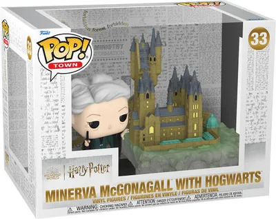 Zdjęcie produktu dla Figurka Harry Potter - Minerva McGonagall with Hogwarts (Funko POP! Town 33)