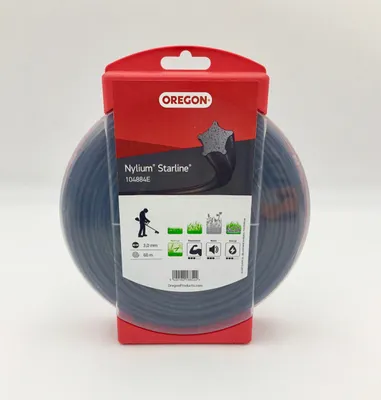 Zdjęcie produktu dla OREGON Żyłka do cięcia, żyłka do trymera - NYLIUM Starline - 3,0 mm 60 m 104884E