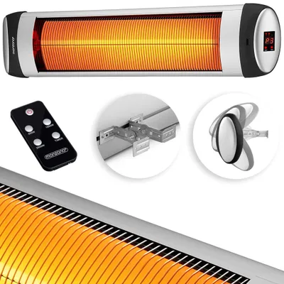 Obrázok produktu pre Infračervený terasový ohrievač, 2500 W, nastaviteľné úrovne vykurovania