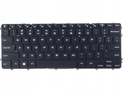 Obrázok produktu pre Klávesnica Tradebit pre notebook Dell Precision 9530 M3800, rozloženie US QWERTY, podsvietená