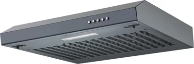 Produktbild von Dunstabzugshaube Unterbauhaube 50 cm Abzugshaube Abluft Umluft Schwarz Respekta