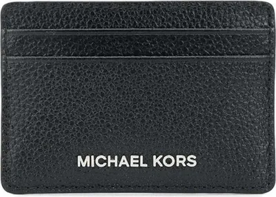Zdjęcie produktu dla Michael Kors Damskie etui na karty kredytowe i wizytówki 34H9SJ6D1L-001 Kolor: Czarny Rozmiar: Jeden rozmiar