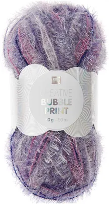 Zdjęcie produktu dla Włóczka Rico Design Creative Bubble Print 007 / fiolet róż wrzos
