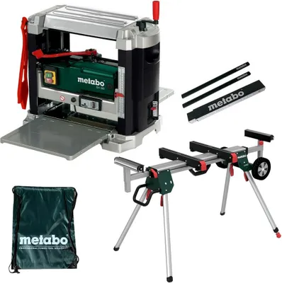 Produktbild von Metabo Dickenhobel DH 330 + KSU251 + Meterstab + 2 Bleistifte + Sportbeutel