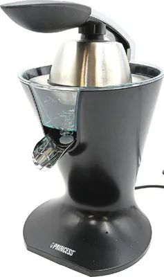 Produktbild von Princess 01.201857.01.001 Zitruspresse, Schwarz, 1 m, Kunststoff, 300 W, 230 V, 50 / 60 Hz
