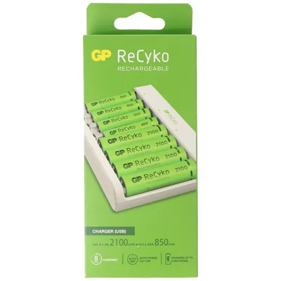 Image de GP Batteries ReCyko E811 chargeur de batterie Pile domestique USB