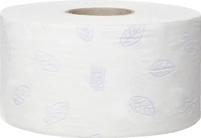 Zdjęcie produktu dla Tork® 110255 Papier toaletowy Mini-Jumbo do systemu T2 - 12 rolek, 3-warstwowy, biały