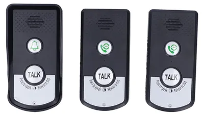 Produktbild von EVTSCAN Drahtloses Intercom-Türklingel-Set Mit 1500 M Reichweite, Wasserdicht, M