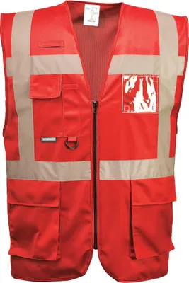 Produktbild von Portwest F476 Iona Exekutiv Weste Red Gr. XL
