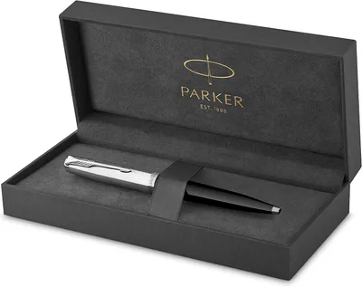 Obrázek produktu pro Parker 51, Spona, Kuličkové pero s vysouváním otočením, Doplnitelný, Černá, 1 kusů, Střední