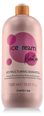 Productafbeelding van Inebrya - Ice Cream Keratine Herstellende Shampoo 1000ml