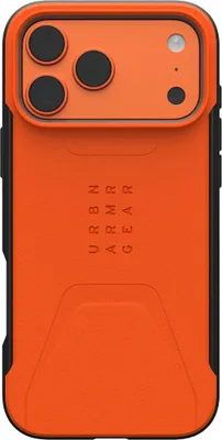 Produktbild von Handyhülle für iPhone 17 Pro Max, Urban Armor Gear Civilian Mag mit MagSafe, Orange