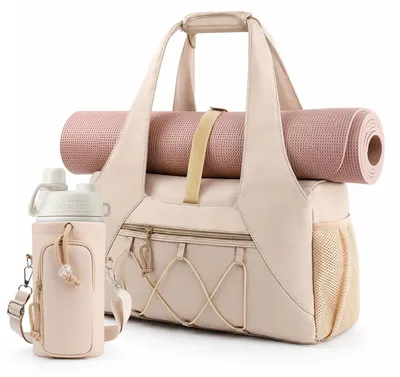 Produktbild von Sporttasche Damenreisetasche Gymtas mit Schuhfach und Nassfach - Leichtgewicht Wasserdicht Oxford