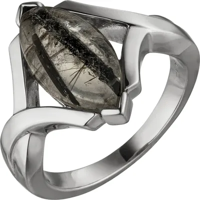 Produktbild von Gr. 52 Damen Ring 925 Sterling Silber 1 Turmalinquarz