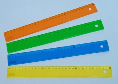 Produktbild von Lineal Ice 30cm farbig sortiert