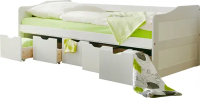Produktbild von Sofabett mit Schubkästen Maria, verschied. Farben