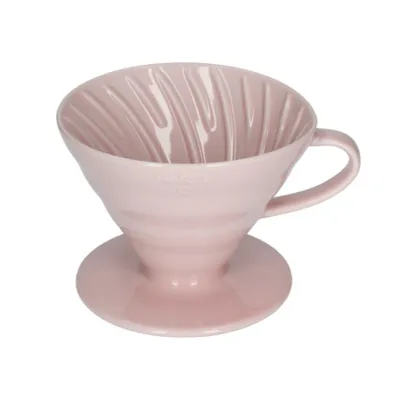 Obrázok produktu pre KÁVOVÝ FILTER Keramický kávový filter Ručný kávový filter Ružový HARIO Dripper V60-02