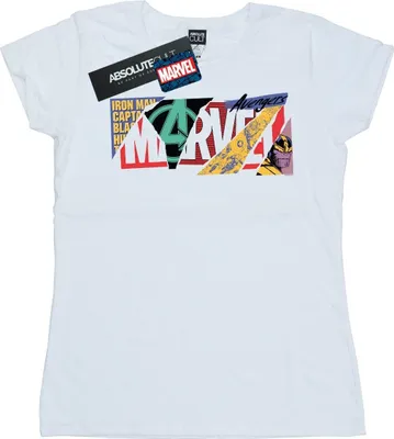 Produktbild von Marvel - T-Shirt für Damen BI48937 (M) (Weiß)