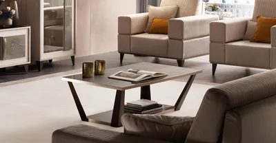 Zdjęcie produktu dla Stolik kawowy Stolik boczny Stoliki do salonu Sofa Stolik kawowy arredoclassic