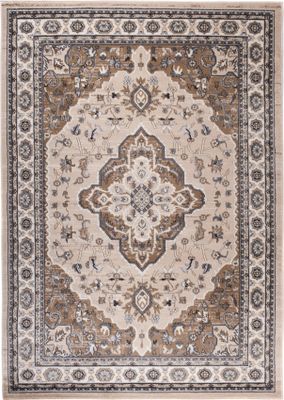 Mazovia Koberček Orientálne Vintage - Obývacia Izba, Spálňa, Jedáleň, Kancelária - Stredný Fleece - Obdĺžnik - Motiv Tradičné Etnické - 300x400 cm