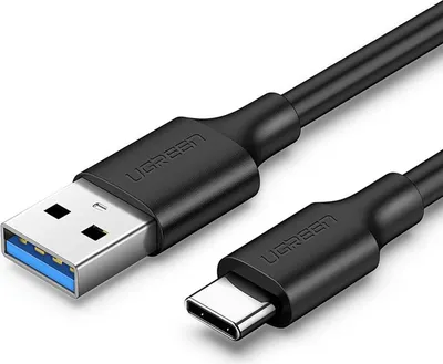 Zdjęcie produktu dla Kabel USB do USB-C 3.0 UGREEN  US184 1.5m (czarny)