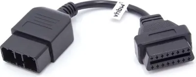 Produktbild von vhbw OBD Adapter 9Pin-OBD1 auf OBD2 kompatibel mit Subaru Auto, KFZ - 20 cm