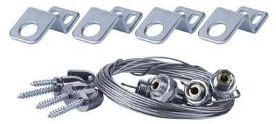 Imagen del producto de KIT de suspensión MEGAMAN para luminarias BERTO, con 4 conductores, modelo LA10025