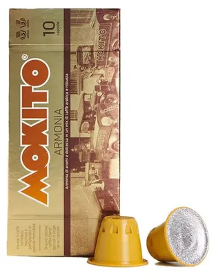 Produktbild von Kaffeekapseln geeignet für Nespresso® Mokito Armonia, 10 Stk.
