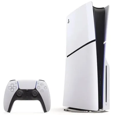 Produktbild von Sony Interactive Entertainment 1000044323, PlayStation 5, Schwarz, Weiß, 16384 MB, GDDR6, AMD, AMD Ryzen Zen 2