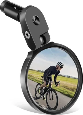 Produktbild von 360° drehbarer Fahrradspiegel für Lenker von 17,4-22 mm - Sicherheit beim Radfahren