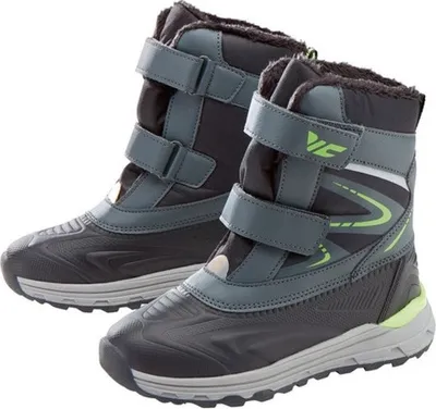 A pair of children's winter boots.