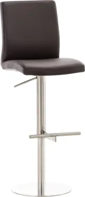 Immagine prodotto di Sgabello da bar - Sgabello - Poggiapiedi confortevole e regolabile in altezza - Design senza tempo