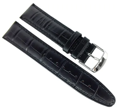 Produktbild von Festina Chronograph > Uhrenarmband 21mm Leder schwarz > F16893 F16827
