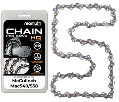 Obrázok produktu pre Reťazová píla, 30 cm, 1,3 mm, 3/8", 45 TG, určená pre modely McCulloch Mac540/538