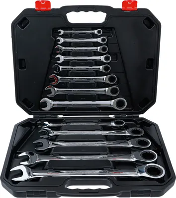 Immagine prodotto di BGS Scatola di cacciaviti a cricchetto - 8 - 32 mm - 13 pezzi - 30006