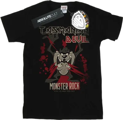 Obrázek produktu pro Looney Tunes - dámské tričko "Monster Rock" BI31419 (L) (černá)