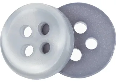 Immagine prodotto di Knoflík - confezione da 6 pezzi - 10 mm (diametro) - Grigio