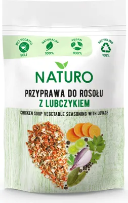 Zdjęcie produktu dla Polbioeco Przyprawa Do Rosołu Z Lubczykiem 50 G