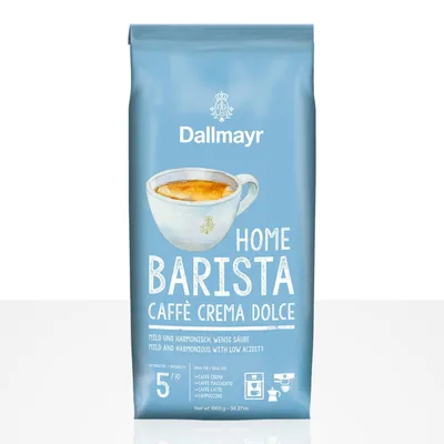 Produktbild von Dallmayr Cafe Crema Home Barista Dolce 4 x 1kg Kaffeebohnen
