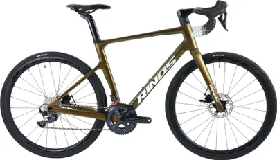 Produktbild von RINOS Karbónový cestný bicykel 700C Shimano Ultegra R8000 22 prevodov Odin5.0 Gold 53 cm