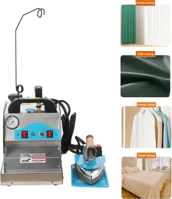 Produktbild von Dampfbügeleisen - Tragbare Dampfstation für Kleidung - 1600W - 2,3L Wassertank - 220V - Zum vertikalen Bügeln hängender Kleidung