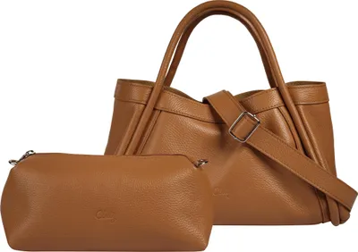 Produktbild von Cluty Handtasche 2 In 1 Damen cognac onesize