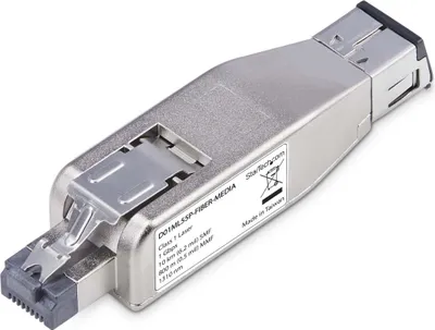 Zdjęcie produktu dla StarTech.com D01ML55P-FIBER-MEDIA, 1000 Mbit/s, 1000Base-T, 1000Base-LX, IEEE 802.3ab, IEEE 802.3af, IEEE 802.3z, 1000BASE-T, 1000BASE-LX