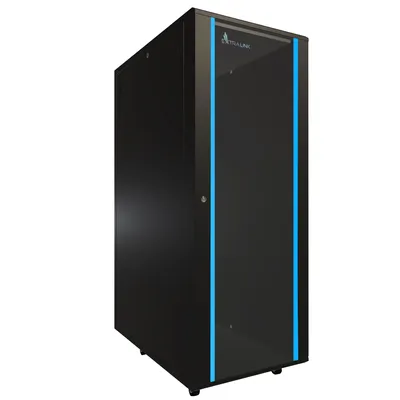 Produktbild von Extralink Netzwerkschrank 19 Zoll, für Switches UPS Server, 32 HE 600x1000