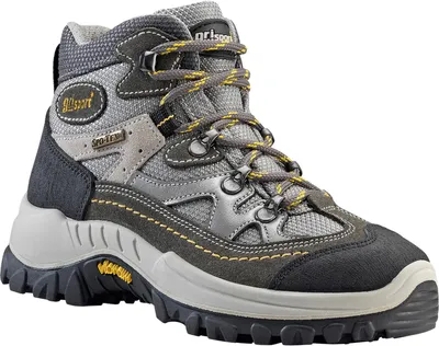 Produktbild von Grisport Schnürstiefel Gritex hellgrau/gelb Gr. 27