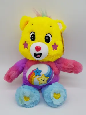 Produktbild von Dare To Care Bear – Care Bears 32 cm Kuscheltier Glücksbärchis – flauschig & super kuschelig