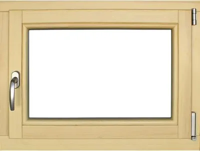 Produktbild von Holzfenster Kiefer lackiert 800x600 mm DIN Rechts