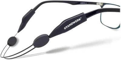 Produktbild von STANDWERK Brillenband – Extrem zuverlässiges Sportbrillenband für Damen, Kinder, Herren – Brillenhalter geeignet für Sport & Freizeit – Brillenzubehör