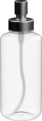 Produktbild von Sprayflasche "Superior" 1 transparent/silber Transparent